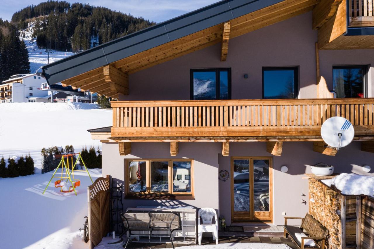 Ski In - Ski Out Panoramaferienhaus Breitmoos Neben Mittelstation Mittersill Zewnętrze zdjęcie